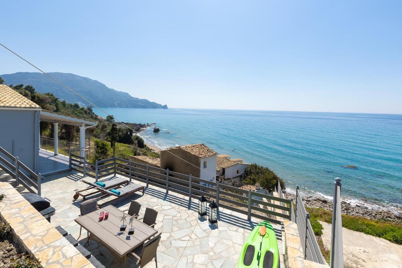 آغيوس غوذيوس Villa Renata & Villa Filippos With Private Plunge Pool By Konnect المظهر الخارجي الصورة