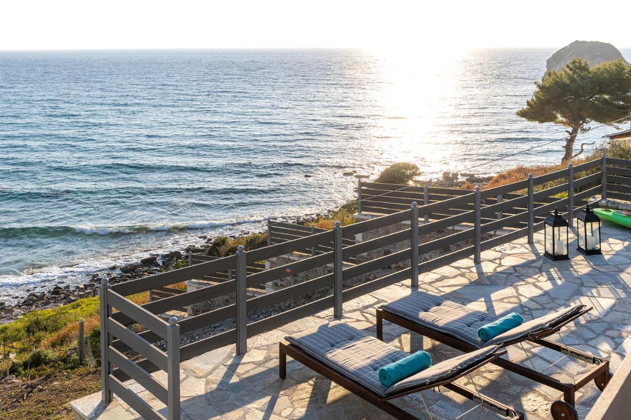 آغيوس غوذيوس Villa Renata & Villa Filippos With Private Plunge Pool By Konnect المظهر الخارجي الصورة