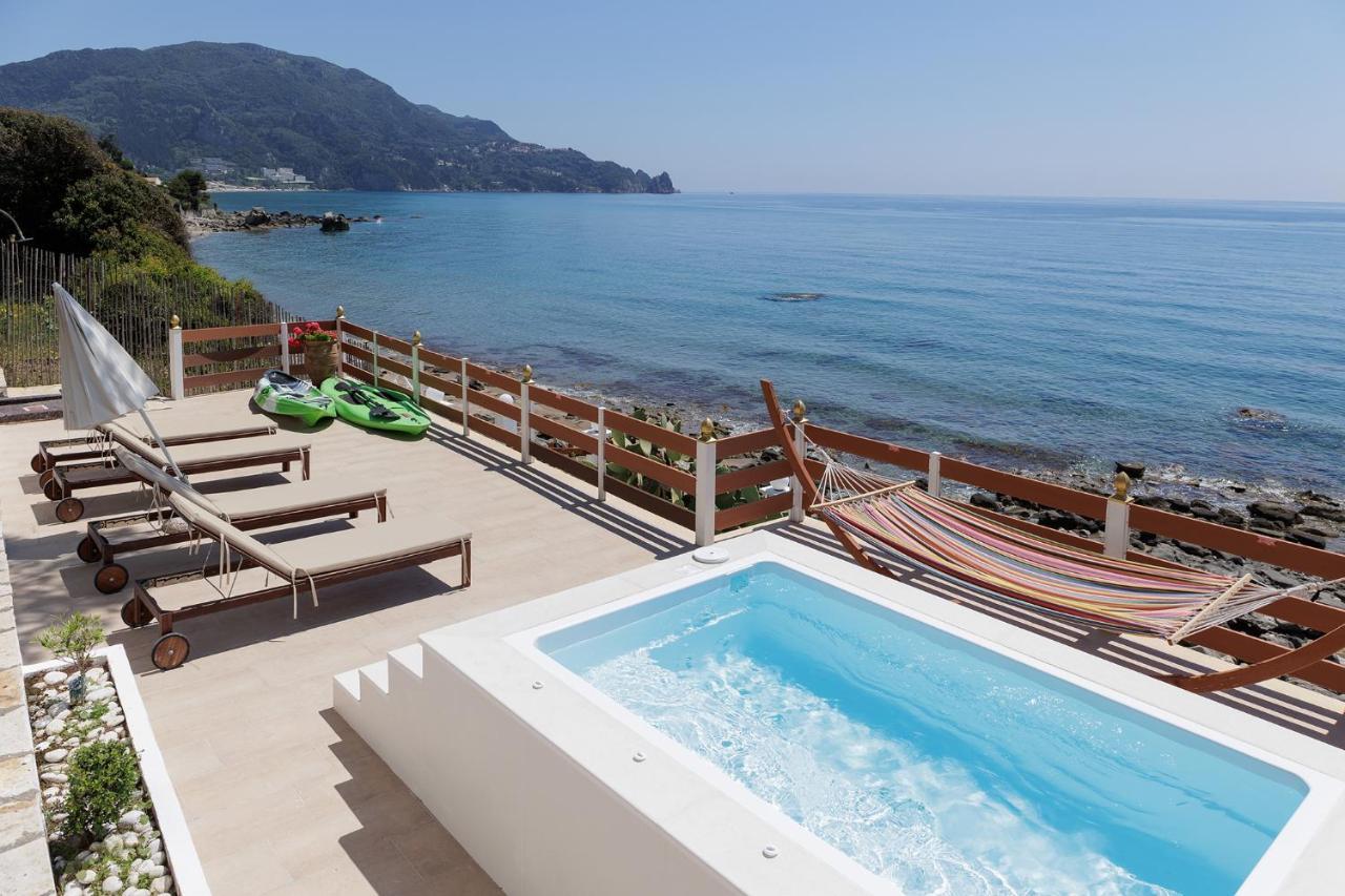 آغيوس غوذيوس Villa Renata & Villa Filippos With Private Plunge Pool By Konnect المظهر الخارجي الصورة