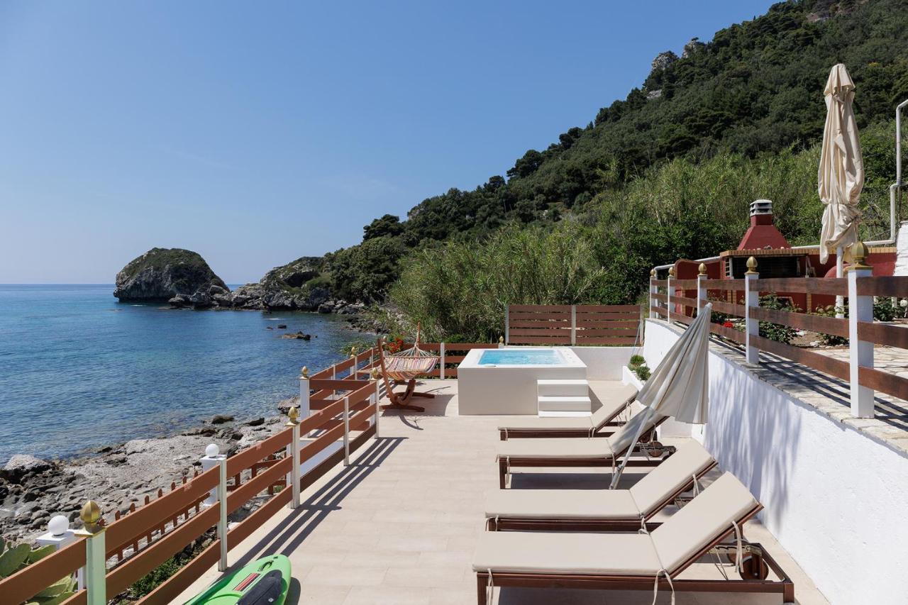 آغيوس غوذيوس Villa Renata & Villa Filippos With Private Plunge Pool By Konnect المظهر الخارجي الصورة