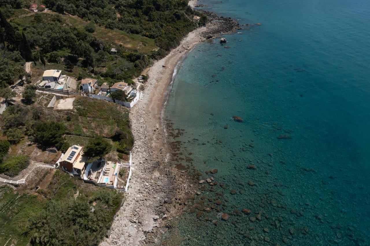 آغيوس غوذيوس Villa Renata & Villa Filippos With Private Plunge Pool By Konnect المظهر الخارجي الصورة