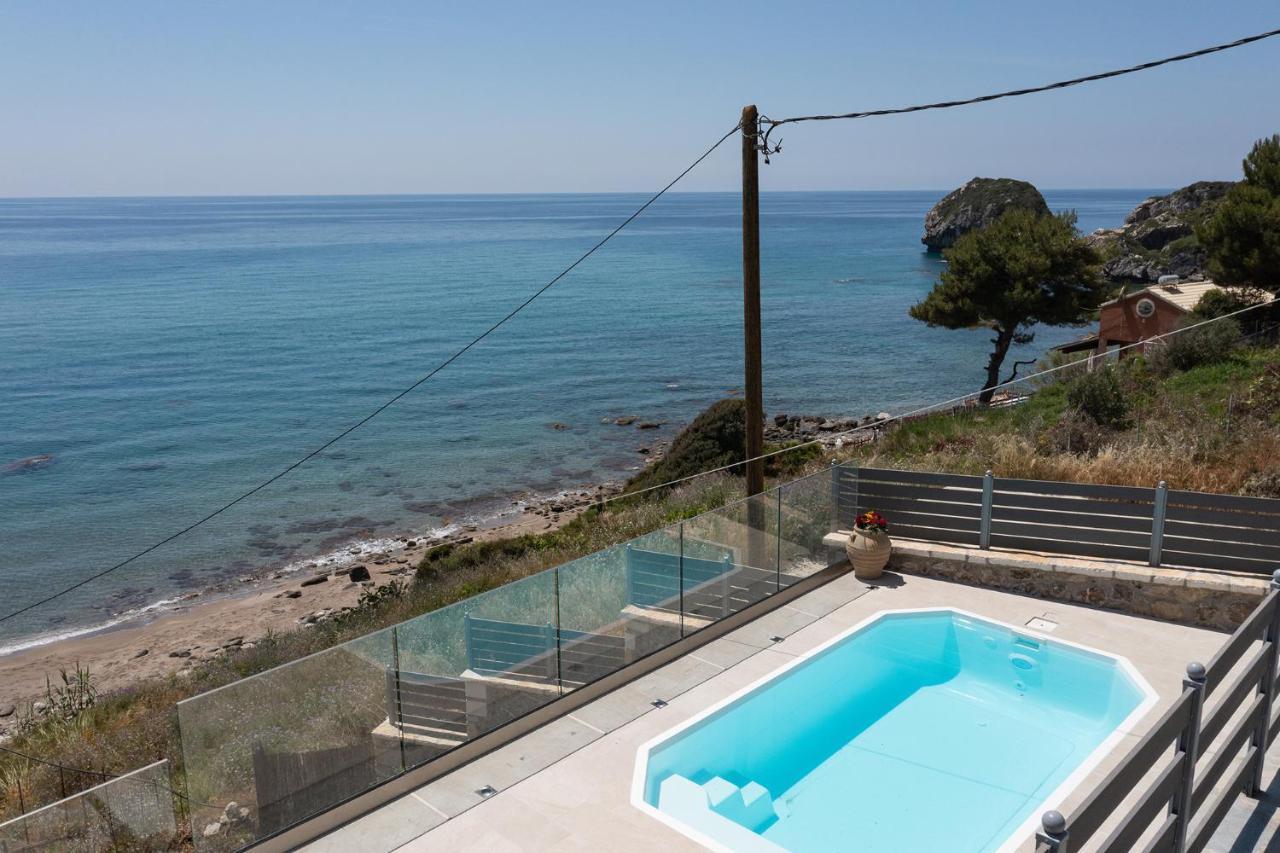 آغيوس غوذيوس Villa Renata & Villa Filippos With Private Plunge Pool By Konnect المظهر الخارجي الصورة