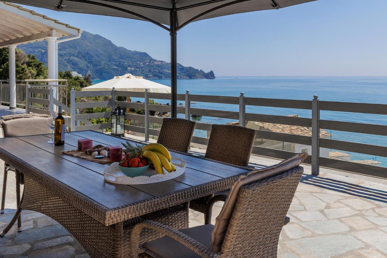 آغيوس غوذيوس Villa Renata & Villa Filippos With Private Plunge Pool By Konnect المظهر الخارجي الصورة