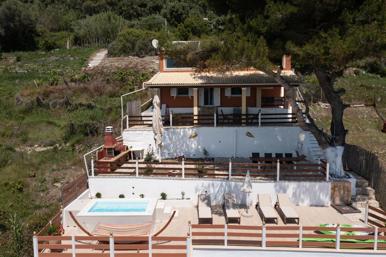 آغيوس غوذيوس Villa Renata & Villa Filippos With Private Plunge Pool By Konnect المظهر الخارجي الصورة